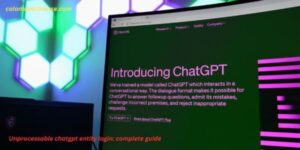 Unprocessable chatgpt entity login: complete guide