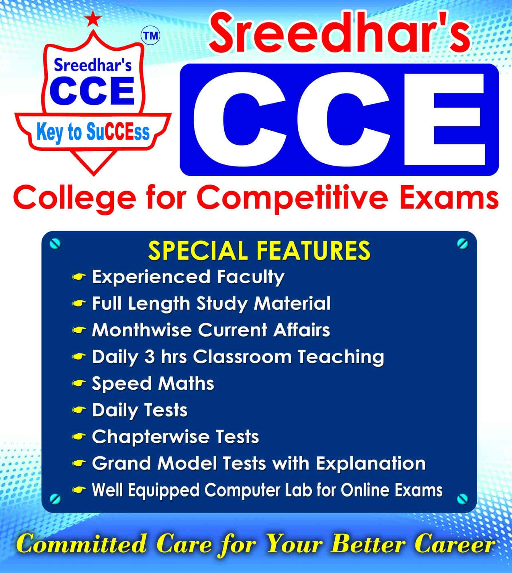 Sreedhars CCE